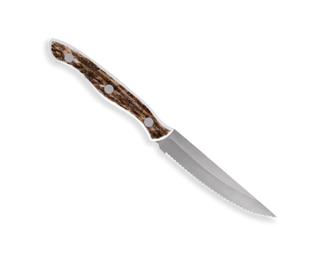 4 Piece Steak Knife Set, Elk